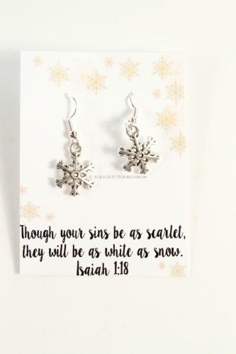 Snowflake Earrings