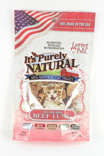 Loving Pets' Freeze Fried Beef Lung Treats