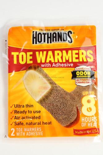 Hothands Toe Warmers with adhesive