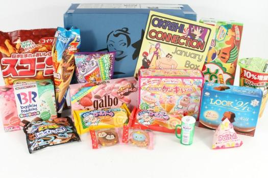 Okashi Connection Sumo Box January 2016 Review