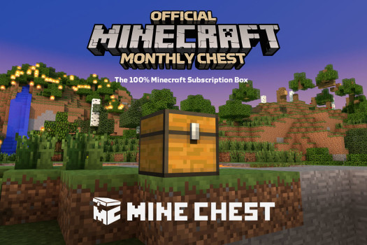 Official Minecraft Subscription Box "Mine Chest" Now Available