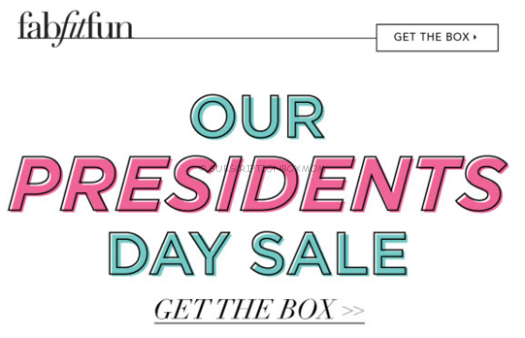 FabFitFun Welcome Box Coupons