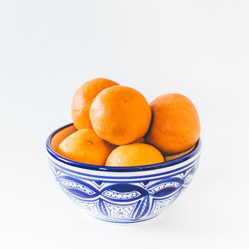 GlobeIn Signature Palm Leaf Basket