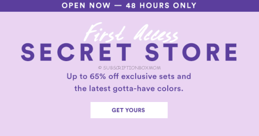 Julep Maven March 2016 Secret Store is Open