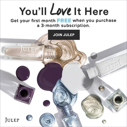 Julep First Month Free and Free Oscar Party Set