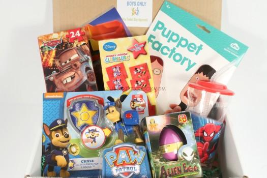 Boys Only Monthly Subscription Box March 2016 Review