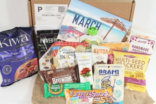 SnackSack March 2016 Review