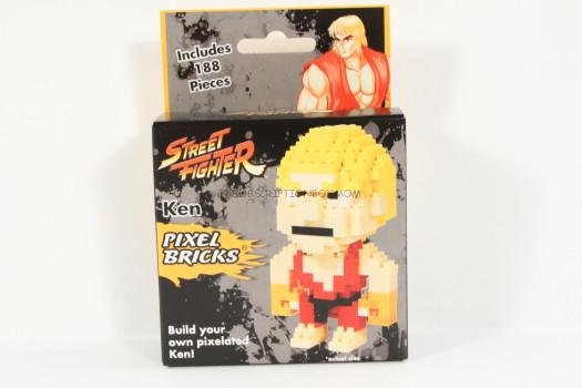 Street Fighter Ken Pixel Bricks