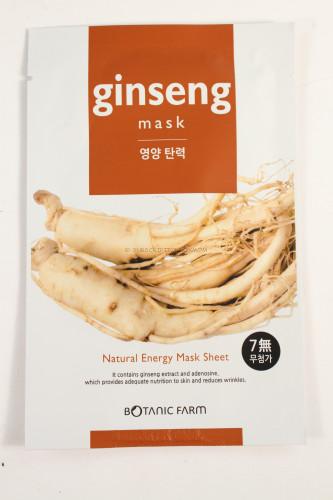 Botanic Farm Natural Energy Ginseng Mask