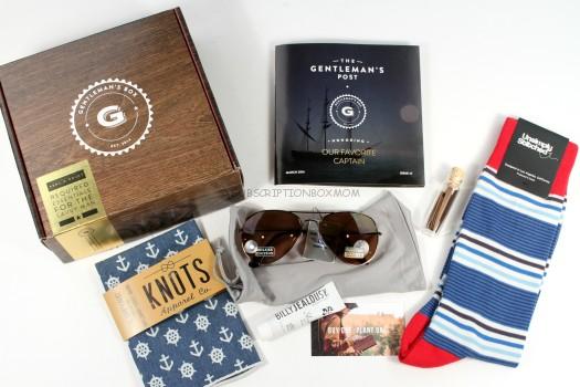 Gentleman’s Box March 2016 Review