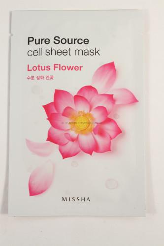 Missha Pure Source Lotus Flower Mask