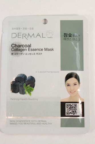 Dermel Charcoal Collagen Essence Mask