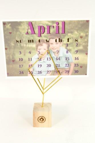 Calendar and Stand