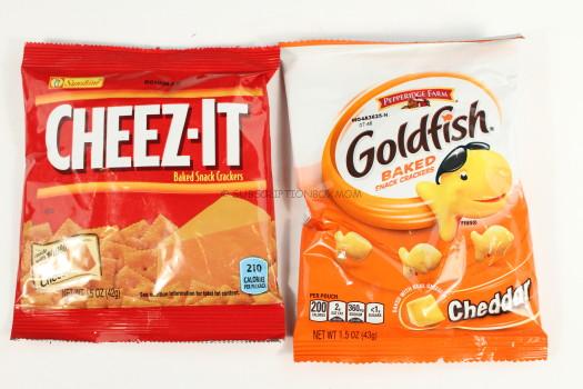 Cheese-It and Goldfish