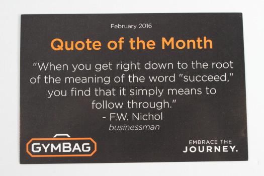 Quote of the Month