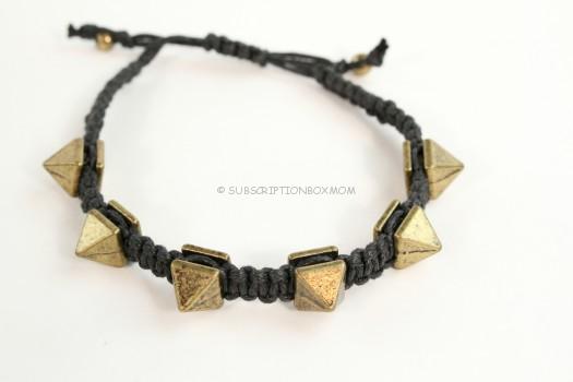 Adjustable Spike Bracelet