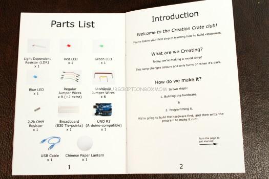 parts list