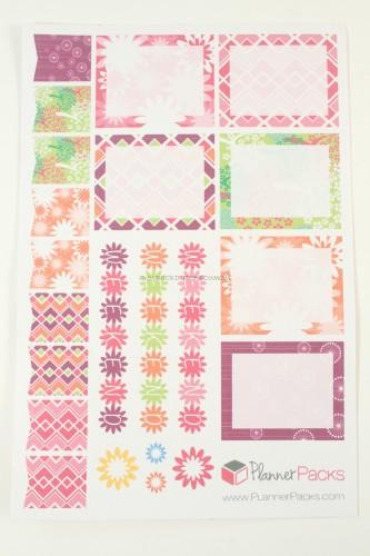 Floral Planner Stickers