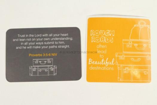 scripture and sticker