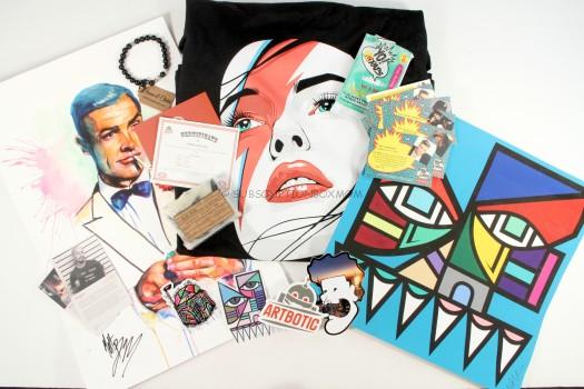Artbotic February 2016 Art Subscription Box Review