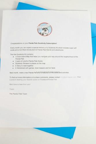 Panda Pals Letter