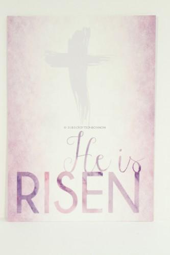 He is Risen Print