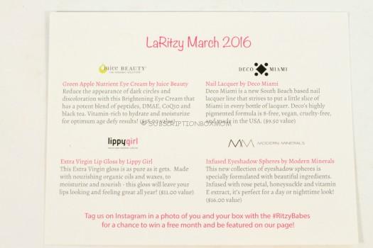Information card