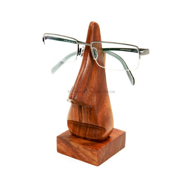 hand carved Nose Eyeglass Holder