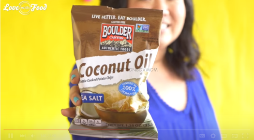 Boulder Canyon Coconut Oil Potato Chips in Sea Salt