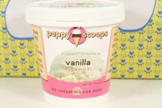 Puppy Scoops Vanilla Flavor Ice Cream