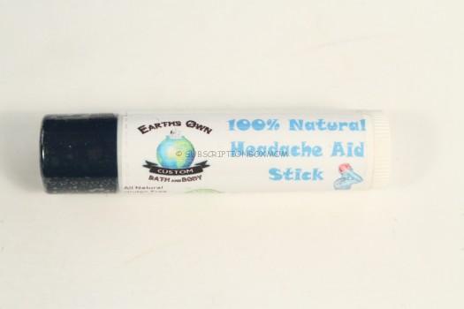 Handcrafted 100% Natural Headache Relief Balm Stick