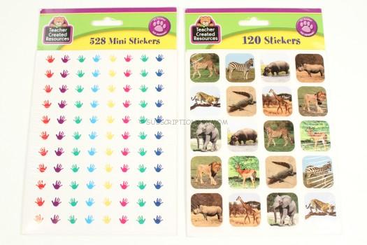 Safari Animals + Helping Hands Stickers