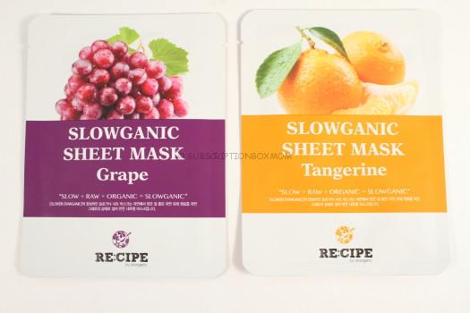 Recipe Slowganic Sheet Mask