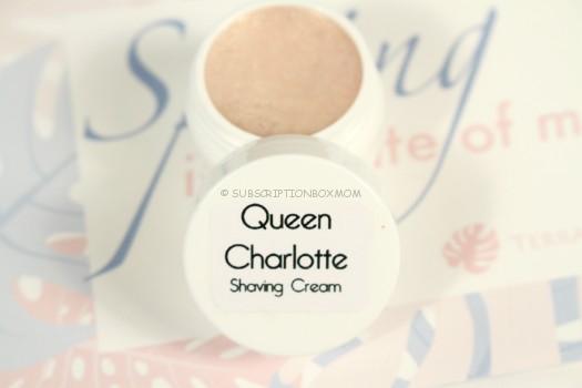 Queen Charlotte Soaps Handmade Shaving Cream Sample in Queen Charlotte