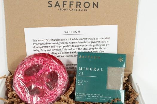 Saffron March 2016 Soap Subscription Box Review