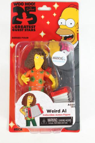 NECA Simpsons 25th Anniversary Series 4 Weird Al 5" Celebrity Action Figure