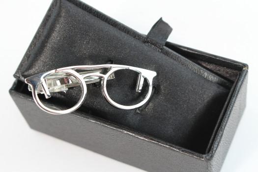 Gentlemanâ€™s Box Eye Glass Tie Clip