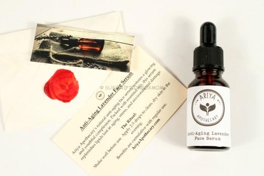 Ariya Apothecary Anti-Aging Lavender Face Serum