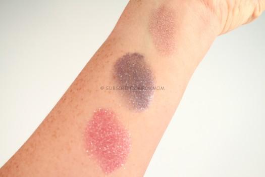 eyeshadow swatches