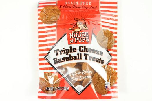 House of Pups Triple Cheese Baseball Treats