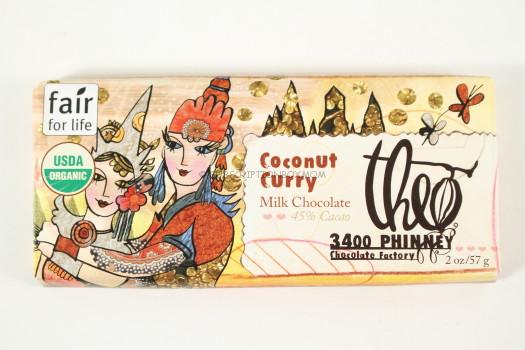 Theo Chocolate Coconut Curry Bar