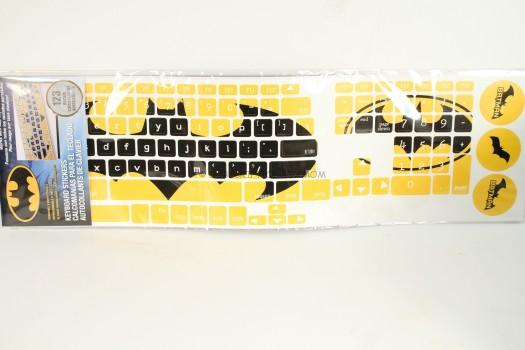 Batman Keyboard Peel and Stick Stickers 