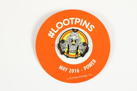 May 2016 Loot Crate Pin