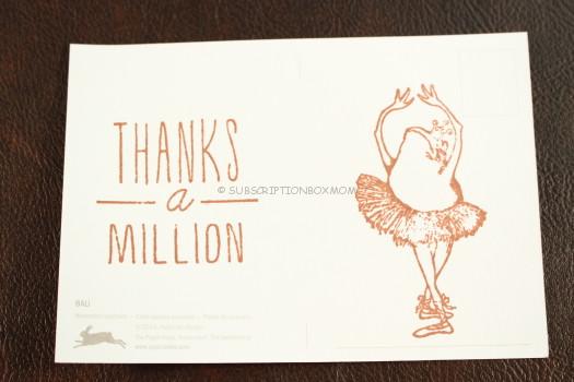 Thanks a Million