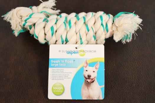 Aspen Pet Fresh 'n Floss Large Taco 