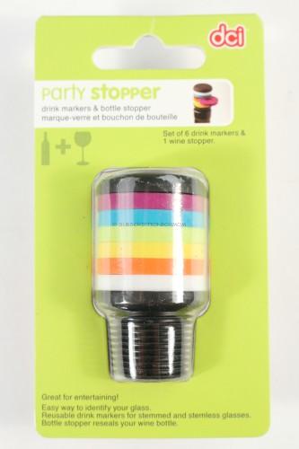 DCI - Party Stopper - Drink Marker - Bottle Stopper