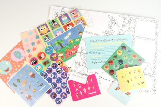 PeelyPack April 2016 Sticker Subscription Review