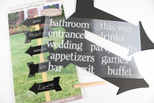 K&Company Chalk It Now Chalkboard Cardstock Die-Cuts, Arrows