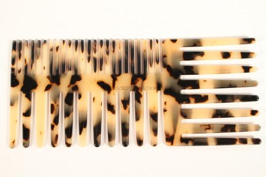 Tortoise Shell Multi Purpose Pocket Comb