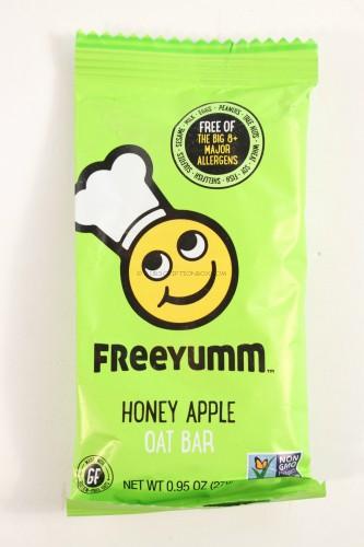 Freeyumm Honey Apple Oat Bar